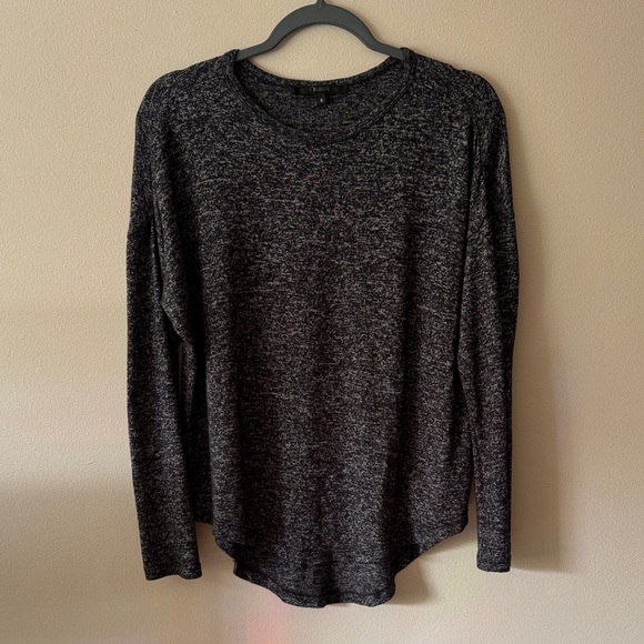 Quince Charcoal Knit Sweater - Picture 1 of 6
